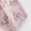 Cotton-rich printed shorty pajamas