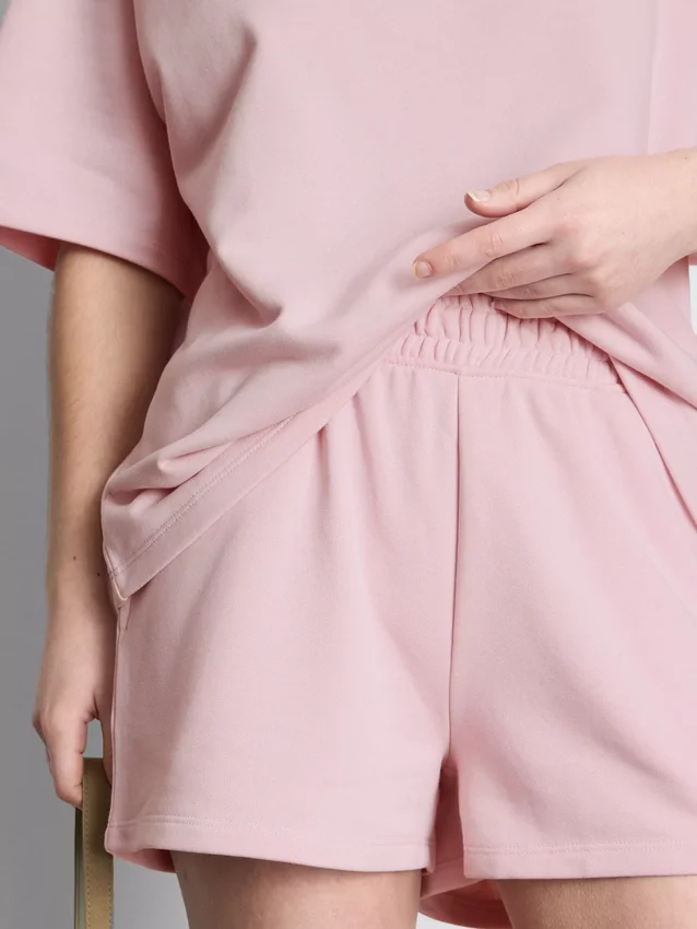 Cotton-rich relaxed airport shorts