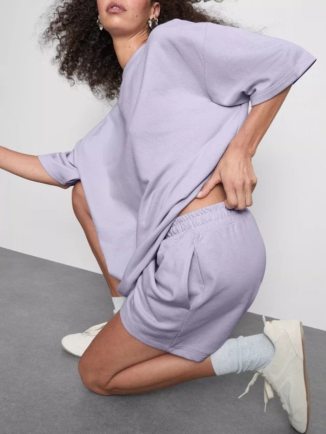 Cotton-rich relaxed airport shorts