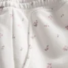 Cotton rich relaxed floral shorts