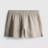 Cotton-rich relaxed leisure shorts