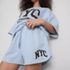 Cotton rich relaxed nyc shorts