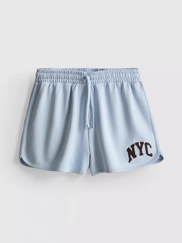 Cotton rich relaxed nyc shorts