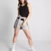Cotton rich ribbed racerback tank