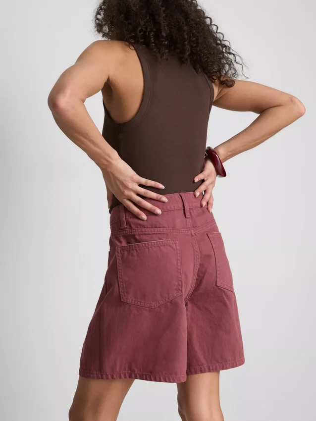Cotton-rich ribbed racerback tank