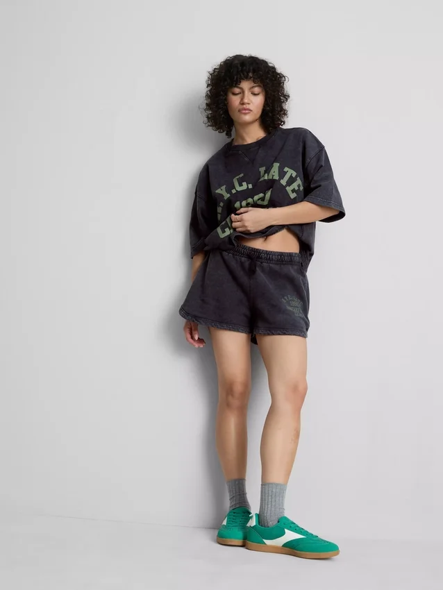 Cotton-rich running club shorts