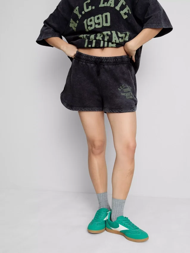 Cotton-rich running club shorts