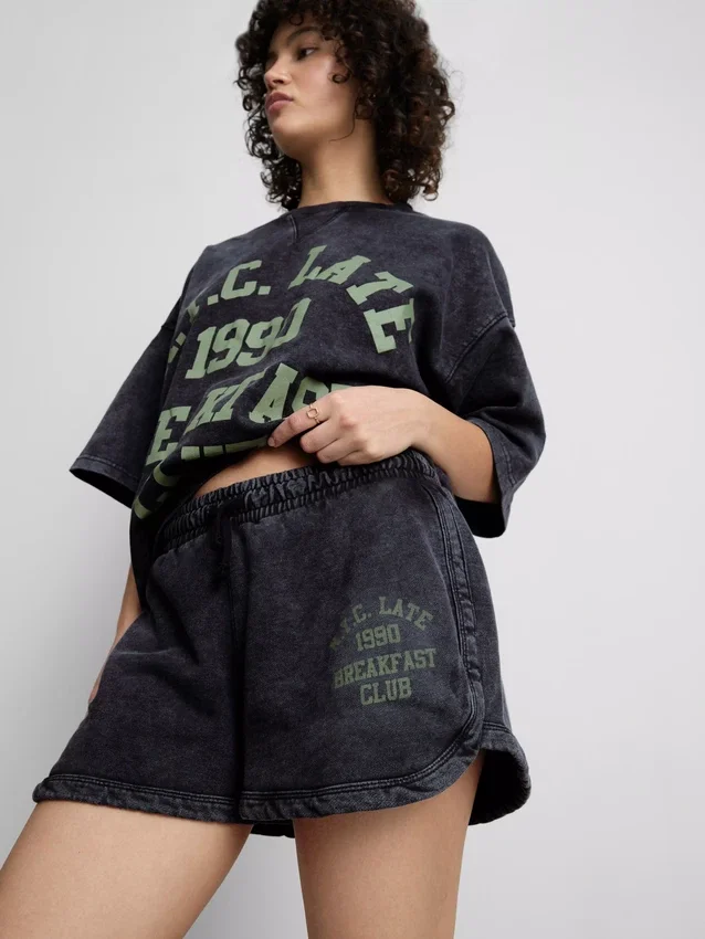 Cotton-rich running club shorts