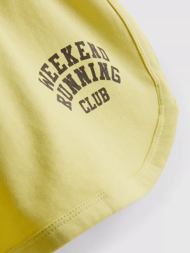 Cotton-rich running club shorts