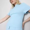 Cotton-rich seam-detail boxy tee
