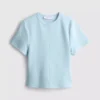 Cotton-rich seam-detail boxy tee