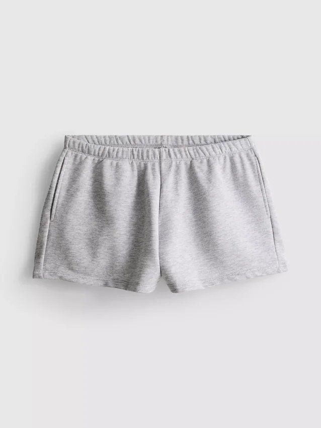Cotton rich skinny jersey shorts