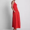 Cotton rich stretch tank