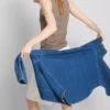 Cotton rich stretch tank