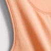 Cotton rich stretch tank