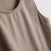 Cotton rich stretch tank