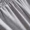 Cotton-rich wide-leg pleated joggers