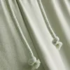 Cotton rich wide leg sweatpants