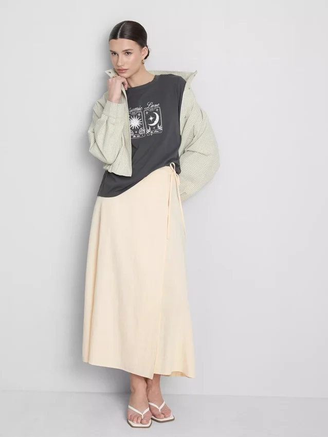 Cotton short sleeve graphic tee