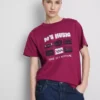 Cotton short sleeve graphic tee