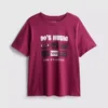 Cotton short sleeve graphic tee
