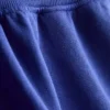 Cotton split hem lounge shorts