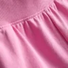Cotton split hem lounge shorts