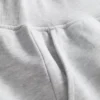 Cotton split hem lounge shorts