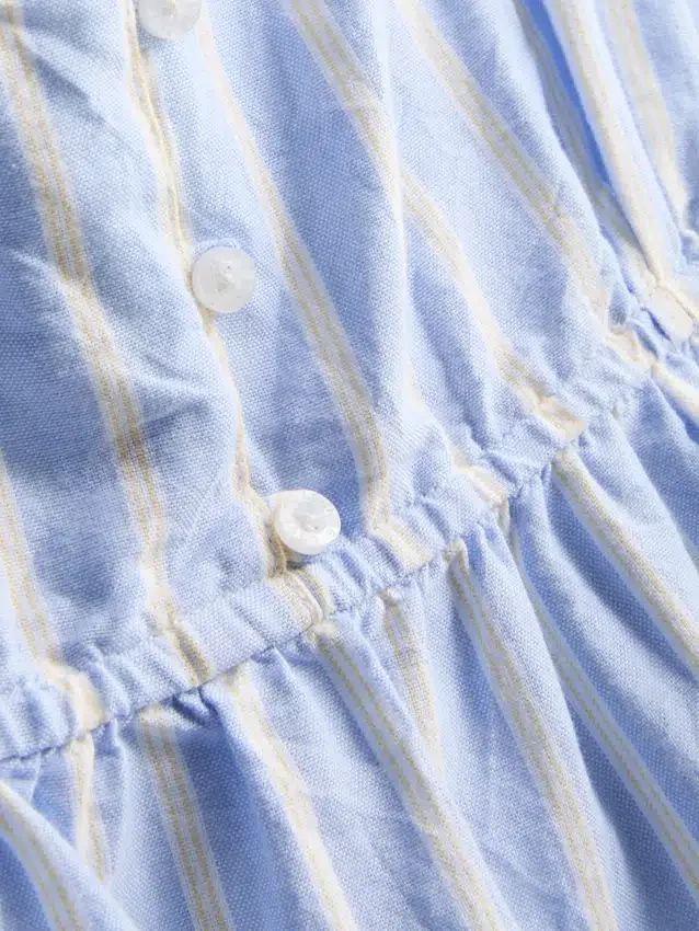 Cotton striped cami pajama top