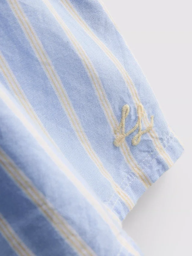 Cotton striped cami pajama top