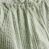 Cotton striped seersucker shorts