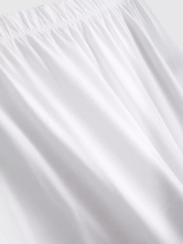 Cotton tiered maxi peasant skirt
