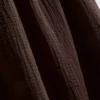 Cotton trapeze mini dress