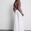 Cotton wide leg beach pants