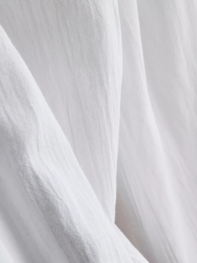 Cotton wide leg beach pants