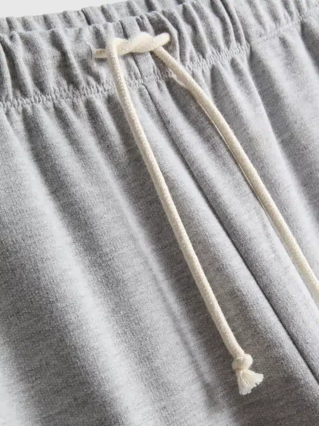 Cozy wide-leg cotton-blend joggers