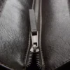 Crackle faux leather tote bag