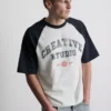 Creative studio raglan t-shirt