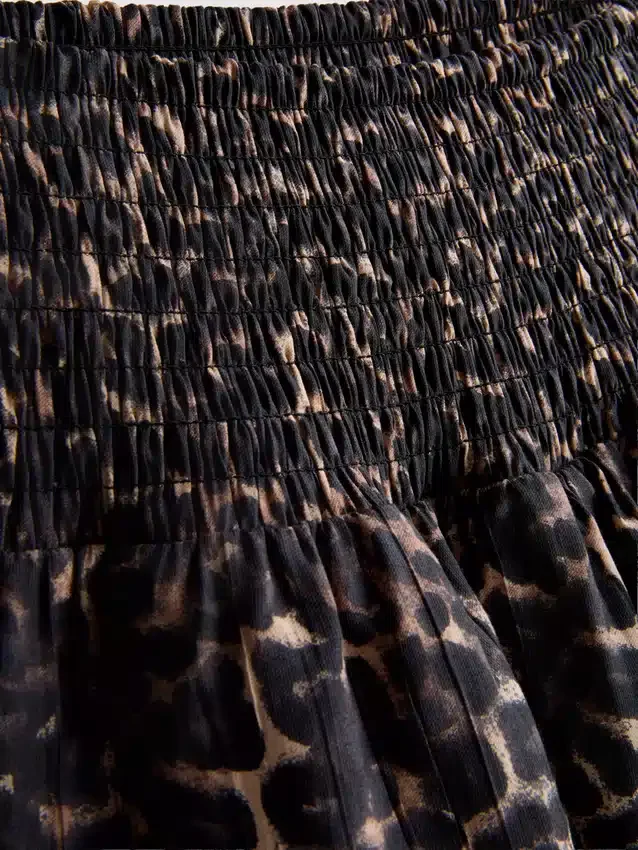 Crinkle mini rara skirt