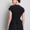 Crinkle rara mini skirt