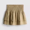 Crinkle rara mini skirt