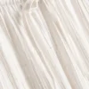 Crinkle straight-leg trousers