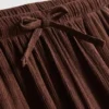 Crinkle wide leg pants