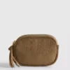 Croc-effect coin purse