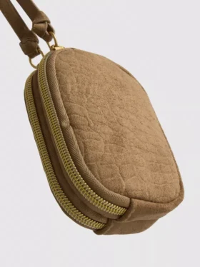 Croc-effect coin purse