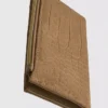 Croc-effect purse