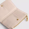 Croc-effect purse