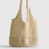 Crochet beach bag