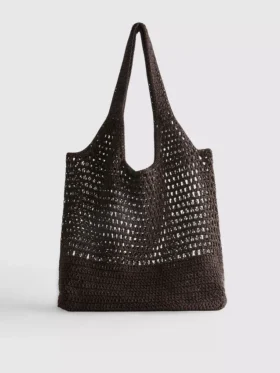 Crochet beach bag