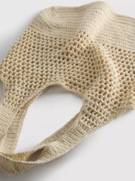 Crochet beach bag